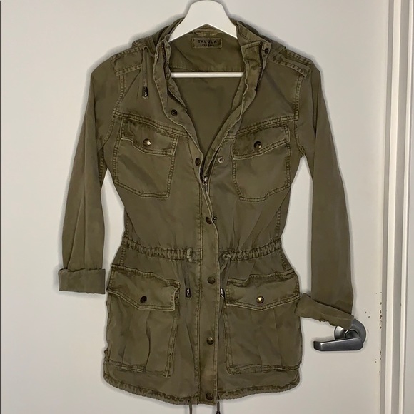Aritzia army green anorak jacket - Picture 3 of 5